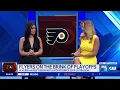 On the Brink Haley Taylor Simon Talks Flyers Bid to Snap Playoff Drought PHL17 Morning News