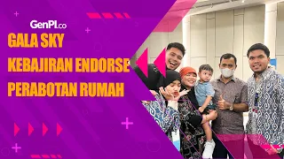 Gala Sky Tempati Rumah Baru, Kebajiran Endorse Perabotan