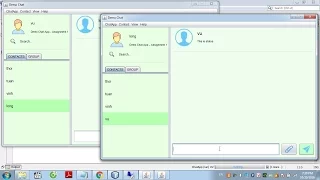 Chat Application using Java Sockets with GUI Source Code