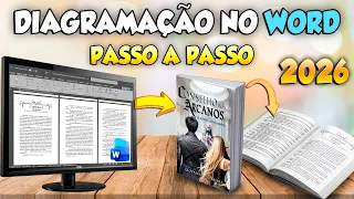 Como diagramar um livro passo a passo no WORD (COMPLETO 2026)