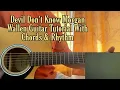 Download Lagu Devil don’t know - Morgan Wallen // Easy Guitar Tutorial With Chords, Lesson