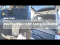 Installing our new Canvasback trunk liners Toyota 4Runner 23