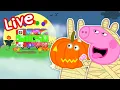 Download Lagu 🔴 Peppa Pig HALLOWEEN LIVE! 👻 SPOOKIEST Episodes 🎃 Kids Cartoons 🔴