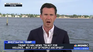 Vaughn Hillyard 2023 - Toe-to-toe with former President Trump