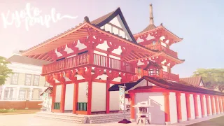 kyoto temple the sims 4 in japan speed build w cc download links