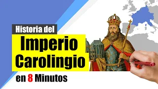 Carlomagno y el IMPERIO CAROLINGIO - Resumen | Origen, auge y decadencia.