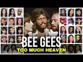 Download Lagu Bee Gees - Too Much Heaven - REACTION COMPLILATION