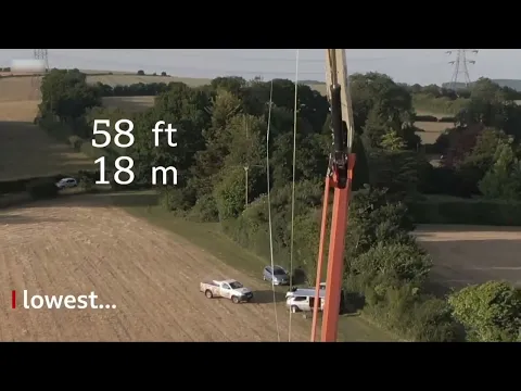 Download MP3 World's lowest parachute jump attempt