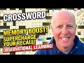 Brain Training Booster - Crossword Observational Learning CrossReads 57