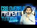 CSS Overflow Property Tutorial - Visible Hidden Scroll Auto Properties CSS Web Dev