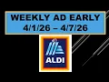 ALDI WEEKLY AD EARLY 26 - 26