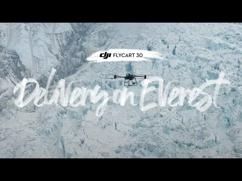 Download MP3 Mount Everest's First Drone Delivery | DJI Flycart 30