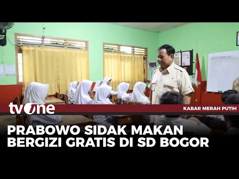 Disambut Antusias Siswa dan Warga, Momen Prabowo Tinjau Pelaksanaan Program MBG di Bogor |