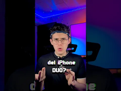 ¿POR QUÉ LA GENTE SE IMPRESIONÓ TANTO CON EL PRECIO DEL IPHONE DUO? 😮