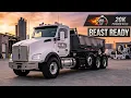 2026 Kenworth T880 Roll-Off Walkaround X15 500HP Allison 20K Steerable Pusher