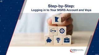 Step-by-Step Logging in to Your MSRS Account and Voya