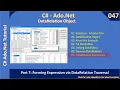 Ado Net DataRelation Part 7 - DataRelation Expression Ado Net Tutorial