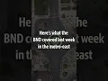 What the BND covered last week July 13 2026