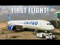 United Airlines INAUGURAL FLIGHT to Amman Jordan in Business Class