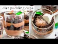 How to Make Dirt Cups Oreo Dirt Pudding Cups
