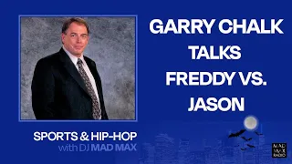غاري تشوك يتحدث عن فريدي ضد جيسون والعرابة المخيفة والمزيد في الرياضة والهيب هوب مع دي جي ماد 