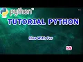 Belajar Python 59 - Else With For