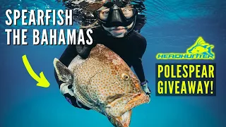 Download How to Spearfish the Bahamas (HEADHUNTER ROLLER POLESPEAR GIVEAWAY!!!) MP3