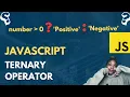 If Else vs Ternary Operator Learn Javascript Ternary Operator in 8 minutes