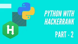 Python with HackerRank part-2 arithmetic operators