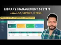 Library Management System Project in Java JSP Servlet MySQL Java Project Part 1
