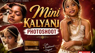 Mini Kalyani | Photoshoot | Vlog |Onam Special