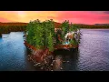 Download Lagu Solo Autumn Overnight on Off-Grid Island Cabin in Rural Maine