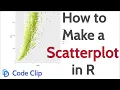 How to Make a Scatterplot in R