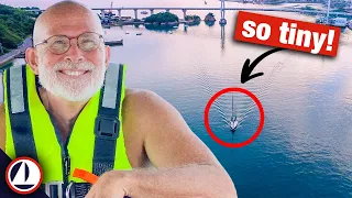 Sailing in Japan with a Drone.   Cruising Adventure