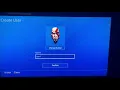 How to make a PS4 account