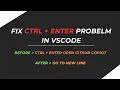 Fix GitHub Copilot Triggering on Ctrl Enter in VS Code Quick Shortcut Fix 2025