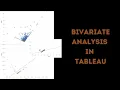 Bivariate Analysis in Tableau Scatter Plot Regression Analysis