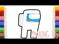 How to Draw AMONG US Black Guys AMONG US Coloring Pages