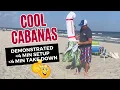 Stay Cool And Stylish With The Coolcabanas Beach Canopy - A Must-have Sun Shade Tent