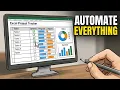 Excel Project Tracker with Checkboxes Progress Bars Summary Charts