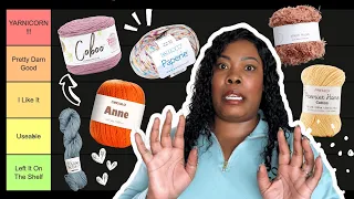I Tried Crocheting with 1000 of COTTON YARN Yarn Snob Reviews - Tier Ranking