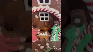Gingerbread Nativity scene