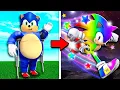 Upgrading SONIC To FASTEST EVER Roblox