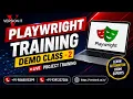 Playwright JavaScript Training Complete Automation Testing Course Version IT