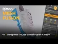 MeshFusion in Modo Part 1 An Intro to Fast Non-Destructive Modeling Using MeshFusion in Modo