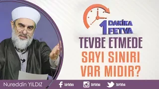 Tevbe etmede sayı sınırı var mıdır?