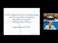 2022 UCLA Anesthesiology Residency Virtual Open House