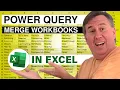 Excel Workbook Fusion Combine Workbooks with Common Column - Episode 2216