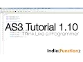 indie Tutorials - AS3 Game Development 1 10 Think Like a Programmer