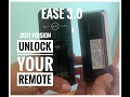 Unlock your remote - Sealy Ease base 2021